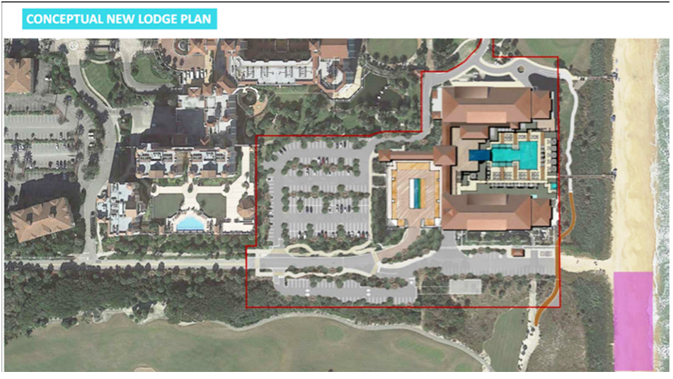 Proposed new Hammock Beach Resort lodge/hotel